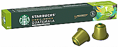 10 קפסולות קפה Starbucks אלומיניום תואמות נספרסו בטעם גוואטמלה 10 קפסולות קפה Starbucks אלומיניום תואמות נספרסו בטעם גוואטמלה