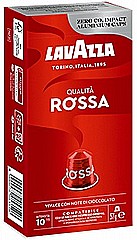 10 קפסולות אלומניום lavazza Qualitש Rossa חוזק 10 10 קפסולות אלומניום lavazza Qualitש Rossa חוזק 10