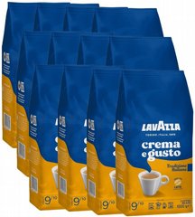 6 ק"ג פולי קפה lavazza Crema e Gusto Tradizione Italiana חוזק 9 6 ק"ג פולי קפה lavazza Crema e Gusto Tradizione Italiana חוזק 9