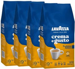 1 ק"ג פולי קפה lavazza Crema e Gusto Tradizione Italiana חוזק 9 1 ק"ג פולי קפה lavazza Crema e Gusto Tradizione Italiana חוזק 9