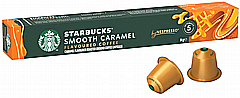 10 קפסולות קפה Starbucks אלומיניום תואמות נספרסו קרמל קלייה בהירה 10 קפסולות קפה Starbucks אלומיניום תואמות נספרסו קרמל קלייה בהירה