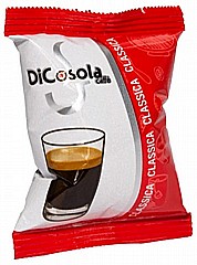 50 קפסולות תואמות essse caffe תוצרת Classico dicosola caffee italy חוזק 8 50 קפסולות תואמות essse caffe תוצרת Classico dicosola caffee italy חוזק 8