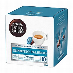 16 קפסולות מקורי דולצה גוסטו Dolce Gusto Nescafe espresso palermo 16 קפסולות מקורי דולצה גוסטו Dolce Gusto Nescafe espresso palermo