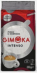 250 גרם קפה טחון GIMOKA INTENSO חוזק 11 250 גרם קפה טחון GIMOKA INTENSO חוזק 11