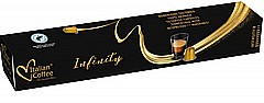 10 קפסולות אלומיניום ITALIAN COFFEE INFINITY 100ֵ%ARABICA חוזק 7 10 קפסולות אלומיניום ITALIAN COFFEE INFINITY 100ֵ%ARABICA חוזק 7