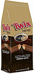 קפה טחון בטעם Twix Caramel Chocolate Flavored Ground Coffee 10oz/283.4g (Medium Roast) קפה טחון בטעם Twix Caramel Chocolate Flavored Ground Coffee 10oz/283.4g (Medium Roast)