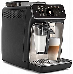 מכונת קפה אוטומטיות Philips 5500 LatteGo - EP5547/90 צבע שחור וכרום 20 סוגי משקאות מכונת קפה אוטומטיות Philips 5500 LatteGo - EP5547/90 צבע שחור וכרום 20 סוגי משקאות