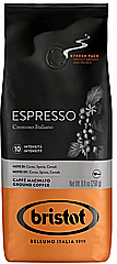 250 גרם קפה טחון Bristot Espresso חוזק 10 250 גרם קפה טחון Bristot Espresso חוזק 10