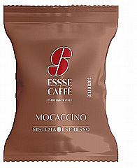 25 קפסולות מקורי מוקהצינו ESSSE CAFFE mocaccino חוזק 8 25 קפסולות מקורי מוקהצינו ESSSE CAFFE mocaccino חוזק 8