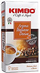 250 גרם קפה טחון Kimbo Aroma italiano gusto deciso 250 גרם קפה טחון Kimbo Aroma italiano gusto deciso