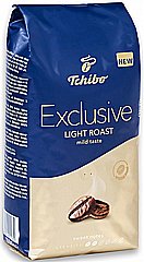 1 ק"ג פולי קפה Tchibo Exclusive Light coffee 100% arabica חוזק 4/10 1 ק"ג פולי קפה Tchibo Exclusive Light coffee 100% arabica חוזק 4/10