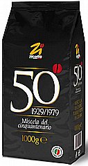 1 ק"ג פולי קפה Zicaffe Cinquantenario חוזק 9 1 ק"ג פולי קפה Zicaffe Cinquantenario חוזק 9