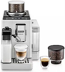 מכונת אספרסו אוטומטית Delonghi Rivelia EXAM440.55.W צבע לבן מכונת אספרסו אוטומטית Delonghi Rivelia EXAM440.55.W צבע לבן