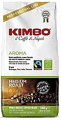 1 ק,ג פולי קפה Kimbo Aroma Bio Organic חזוק 10/13 1 ק,ג פולי קפה Kimbo Aroma Bio Organic חזוק 10/13