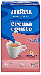 250 גרפ קפה טחון Lavazza Crema e Gusto FORTE חוזק 9/10 250 גרפ קפה טחון Lavazza Crema e Gusto FORTE חוזק 9/10