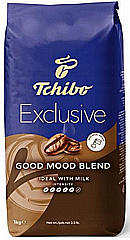 1 ק"ג פולי קפה Tchibo Exclusive Good Mood 100% arabica חוזק 5/6 1 ק"ג פולי קפה Tchibo Exclusive Good Mood 100% arabica חוזק 5/6