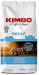 1 ק"ג פולי קפה נטול קפאין Kimbo Decaffeinato חוזק 9/13 1 ק"ג פולי קפה נטול קפאין Kimbo Decaffeinato חוזק 9/13