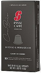 10 קפסולות אלומיניום ESSSE CAFFE INTENSO PERSISTENTE חוזק 10 10 קפסולות אלומיניום ESSSE CAFFE INTENSO PERSISTENTE חוזק 10