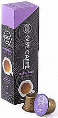 10 קפסולות תואם קפיטאלי תוצרת איטליה GISE CAFFE Maestrale חוזק 9/10 10 קפסולות תואם קפיטאלי תוצרת איטליה GISE CAFFE Maestrale חוזק 9/10