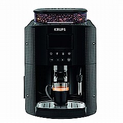 מכונת קפה אוטומטית לשימוש עם פולי קפה 1450W דגם Krups Essential EA815070 - צבע שחור - תוצרת צרפת מכונת קפה אוטומטית לשימוש עם פולי קפה 1450W דגם Krups Essential EA815070 - צבע שחור - תוצרת צרפת
