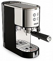 מכונת אספרסו ידנית Krups Virtuoso+ XP444C10 1350W - שחור / כסוף מכונת אספרסו ידנית Krups Virtuoso+ XP444C10 1350W - שחור / כסוף