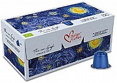 20 קפסולות אלומניום Italian Coffee van Gogh Intenso 20 קפסולות אלומניום Italian Coffee van Gogh Intenso