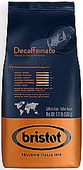 500 גרם פולי קפה נטול קפאין Bristot Decaffeinat 500 גרם פולי קפה נטול קפאין Bristot Decaffeinat