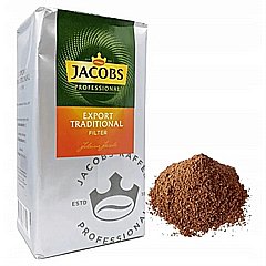 1 ק"ג קפה טחון למכונת פילטר JACOBS Export Traditional Filter – חוזק 4 מתוך 5 1 ק"ג קפה טחון למכונת פילטר JACOBS Export Traditional Filter – חוזק 4 מתוך 5