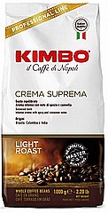 1 ק"ג פולי קפה Kimbo Crema Suprema – חוזק 4 מתוך 10 1 ק"ג פולי קפה Kimbo Crema Suprema – חוזק 4 מתוך 10