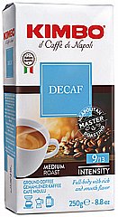 250 גרם קפה טחון נטול קפאין Kimbo Espresso Decaffeinato חוזק 9 מתוך 13 250 גרם קפה טחון נטול קפאין Kimbo Espresso Decaffeinato חוזק 9 מתוך 13