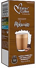 10 קפסולות שוקולד Miniciok מבית Italian Coffee – תואמות Nespresso 10 קפסולות שוקולד Miniciok מבית Italian Coffee – תואמות Nespresso