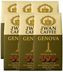 6 ק"ג פולי קפה Jwan Caffee Genova 20% arabica חוזק 14 6 ק"ג פולי קפה Jwan Caffee Genova 20% arabica חוזק 14