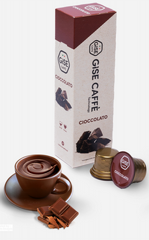 10 קפסולות תואם קפיטאלי תוצרת איטליה Gise Caffe Cioccolato שוקולד 10 קפסולות תואם קפיטאלי תוצרת איטליה Gise Caffe Cioccolato שוקולד