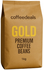 1 ק"ג פולי קפה coffeedeals GOLD 100% ARABICA חוזק 6 1 ק"ג פולי קפה coffeedeals GOLD 100% ARABICA חוזק 6