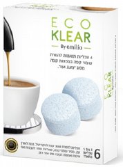 6 טבליות Eco Klear להסרת שומנים – 3.4 גרם כל טבליה 6 טבליות Eco Klear להסרת שומנים – 3.4 גרם כל טבליה