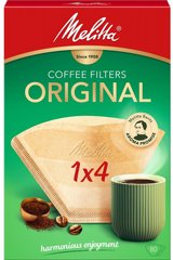 נייר פילטר חום Melitta Original גודל 1x4 – מארז 80 יחידות נייר פילטר חום Melitta Original גודל 1x4 – מארז 80 יחידות