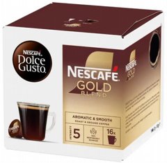 16 קפסולות מקוריות דולצה גוסטו NESCAFE DOLCE GUSTO GRANDE GOLD BLEND חוזק 5 16 קפסולות מקוריות דולצה גוסטו NESCAFE DOLCE GUSTO GRANDE GOLD BLEND חוזק 5