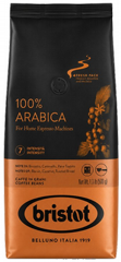 500 גרם פולי קפה Bristot 100% Arabica חוזק 7 500 גרם פולי קפה Bristot 100% Arabica חוזק 7