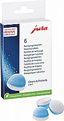 6 טבליות ניקוי למכונות קפה Jura 6 טבליות ניקוי למכונות קפה Jura