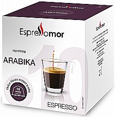 16 קפסולות תואמות דולצה גוסטו espresso mor dolce gusto Arabika 16 קפסולות תואמות דולצה גוסטו espresso mor dolce gusto Arabika