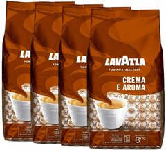 4 ק"ג Lavazza Crema e Aroma Coffee Beans שקית חומה חוזק 8 4 ק"ג Lavazza Crema e Aroma Coffee Beans שקית חומה חוזק 8