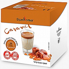 16 קפסולות תואמות דולצה גוסטו espresso mor dolce gusto caramel 16 קפסולות תואמות דולצה גוסטו espresso mor dolce gusto caramel