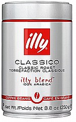 250 גרם פולי קפה illy classico 100%arabica 250 גרם פולי קפה illy classico 100%arabica