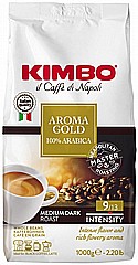 1 ק"ג פולי קפה Kimbo Espresso Gold 100% arabica 1 ק"ג פולי קפה Kimbo Espresso Gold 100% arabica