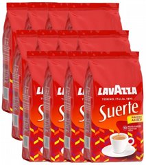 12 ק"ג פולי קפה Lavazza Suerte Prezzo Amico חוזק 10 12 ק"ג פולי קפה Lavazza Suerte Prezzo Amico חוזק 10