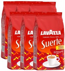 6 ק"ג פולי קפה Lavazza Suerte Prezzo Amico חוזק 10 6 ק"ג פולי קפה Lavazza Suerte Prezzo Amico חוזק 10