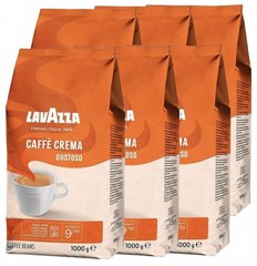 6 ק"ג פולי קפה Lavazza Caff? Crema Gustoso Coffee חוזק 9 6 ק"ג פולי קפה Lavazza Caff? Crema Gustoso Coffee חוזק 9
