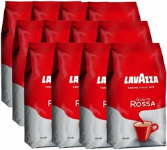 6 ק"ג פולי קפה Lavazza Qualita Rossa beans חוזק 5 6 ק"ג פולי קפה Lavazza Qualita Rossa beans חוזק 5