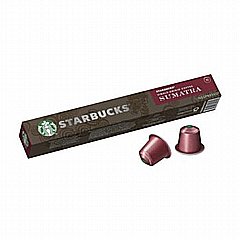 10 קפסולות קפה Starbucks אלומיניום תואמות נספרסו בטעם סומטרה 10 קפסולות קפה Starbucks אלומיניום תואמות נספרסו בטעם סומטרה
