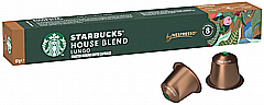 10 קפסולות קפה Starbucks אלומיניום תואמות נספרסו בטעם האוס בלנד 10 קפסולות קפה Starbucks אלומיניום תואמות נספרסו בטעם האוס בלנד